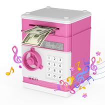 ATM Piggy Bank JUNEU Banco de dinheiro eletrônico com senha ATM Piggy Bank JUNEU Banco de dinheiro eletrônico com senha