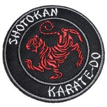 ATM190T Karate Shotokan Patch Bordado Fixar Com Ferro Quente - BR44