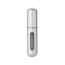 Atomizador de perfume Dan Adora Portátil Mini recarregável de 5 mL de prata