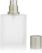 Atomizador de perfume Enslz Frasco de vidro fosco 50mL recarregável Atomizador de perfume Enslz Frasco de vidro fosco 50mL recarregável