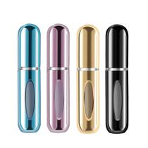 Atomizador de perfume Yamadura Mini recarregável de 5 mL (pacote com 4)