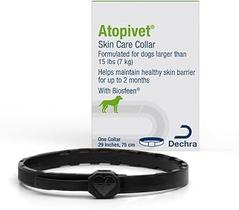 Atopivet Coleira Dermatologica 35cm Cães e Gatos - Dechra