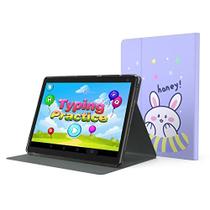 ATOZEE Kids Tablet, 10 polegadas Tablet, Android Kids Tablet, WiFi Bluetooth Dual Camera Safety Eye Screen, Parental Control App, 32GB ROM 2GB RAM Quad Core CPU, com capa protetora Cartoon Tablet.