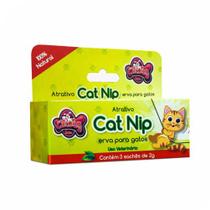 Atrativo Cat Nip Erva Para Gatos Caixinha Com 3 Sachês De 2g - Cat Dog