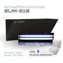 Atrativo Luminoso Slim 215 Preta para Mosquitos