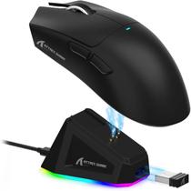 ATTACK SHARK X11 Mouse sem fio leve 62g RGB conexão tri 2.4G/USB-C/BT22K DPI sensor PAW3311 5 botões cor:preto
