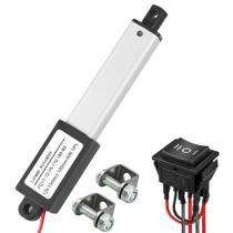 Atuador linear AWINLI Mini 12V 10cm 60N/13,4 lb à prova d'água
