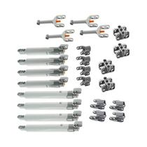 Atuador Linear De 15L, 24 Peças Para Blocos De Construção Lego MOC, Peças 40918 61927 61904 61905