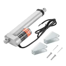 Atuador linear VEVOR 12V 1000N 6cm com suporte de montagem IP54