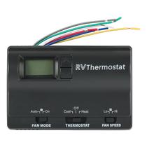 Atualização do termostato digital RV para Coleman 83303362 (preto)
