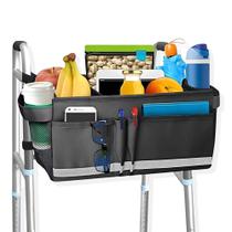 Atualização Walker Basket Aliseniors com porta-copos e bolsos Atualização Walker Basket Aliseniors com porta-copos e bolsos
