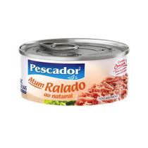 ATUM PESCADOR RALADO AO NATURAL LT 140GR com 3 unidades ATUM PESCADOR RALADO AO NATURAL LT 140GR com 3 unidades