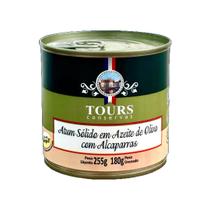 Atum Sólido com Alcaparras em Azeite Tours 255g Atum Sólido com Alcaparras em Azeite Tours 255g