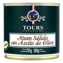 Atum Sólido em Azeite de Oliva Tours Conservas Lata 180g