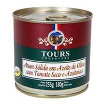 Atum Sólido Em eite Com Tomate Seco E eitona Tours 255G Atum Sólido Em eite Com Tomate Seco E eitona Tours 255G