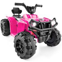 ATV elétrico Kids Ride-On Best Choice 12V com Bluetooth - rosa