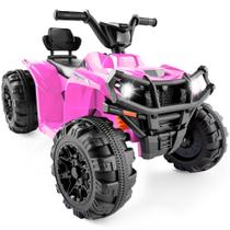 ATV elétrico Kids Ride-On Best Choice 12V com Bluetooth - rosa