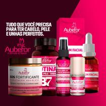 Aubefor Tônico capilar e Biotina kit completo com Máscara Sérum Base e Perfume 6 itens