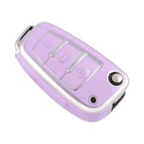 Audi A3 A4 A5 A6 A7 A8 Q3 Q5 Q7 TT TPU Capa De Chave Dobrável Caso Shell Fob Holder