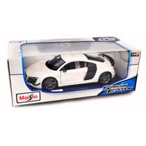 Audi R8 GT 1/18 Special Edition Branco Maisto 31395 Audi R8 GT 1/18 Special Edition Branco Maisto 31395
