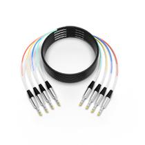Áudio blindado de 4 canais Snake Cable PRORECK 7,6 m 1/4" TRS Áudio blindado de 4 canais Snake Cable PRORECK 7,6 m 1/4" TRS