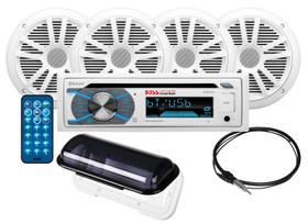 Áudio estéreo Bluetooth BOSS para barco marinho MCK508WB.64S
