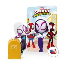 Áudio Toy Tonies Ghost-Spider Personagem Marvel Spidey