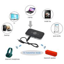 Áudio Transmissor Receptor Sinal Bluetooth 5.0 Tv Som 2 Em 1 Áudio Transmissor Receptor Sinal Bluetooth 5.0 Tv Som 2 Em 1