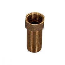 Aumento Torneira Metais Rei Latao Amarelo 3/4 Longo 4,0 10024 - Kit C/6 Aumento Torneira Metais Rei Latao Amarelo 3/4 Longo 4,0 10024 - Kit C/6