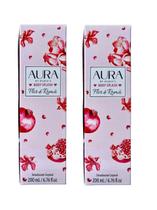 Aura by duques body splash flor de roma 200ml 2 unidades + brinde