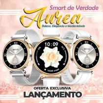 Áurea tela amoled duas pulseiras