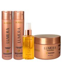 Auriah Lumera Kit Capilar Completo Nutrição e Brilho Profundo Auriah Lumera Kit Capilar Completo Nutrição e Brilho Profundo
