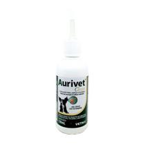 Aurivet Clean Solução para Limpeza de Ouvido Cães e Gatos Vetnil 120ml