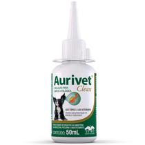 Aurivet Clean Vetnil Solucao Otologica Caes E Gatos 50Ml