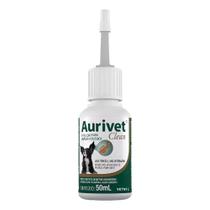Aurivet Clen Solução Otológica Para Cães e Gatos 50ml