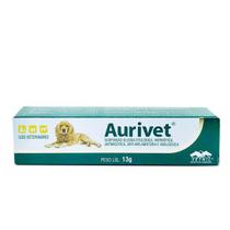 Aurivet Pomada Otológica Cães e Gatos Vetnil 13g