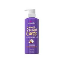 Aussie 3 Minute Miracle Curls Coonut & Aistralian Jojoba Oil - Condicionador 475ml