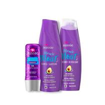 Aussie acondicionador+shampoo+3min 360ml 3 piezas Aussie acondicionador+shampoo+3min 360ml 3 piezas