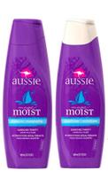 Aussie Shampoo e Condicionador Mega Moist 400ml Kit