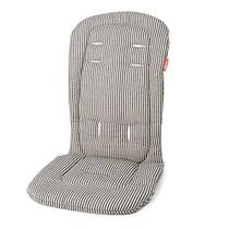 Austlen Entourage Second Seat Liner: Almofada Lavável Baby Stroller Accessories - Black Striped