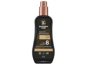 Australian Gold FPS8 Protetor Solar Instant Bronzer Spray Gel 237g Australian Gold FPS8 Protetor Solar Instant Bronzer Spray Gel 237g