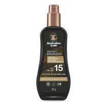 Australian Gold Protetor Solar Corporal Spray Gel Instant Bronzer FPS 15 237g