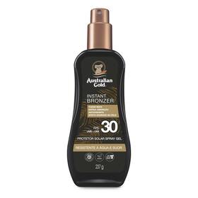 Australian Gold Protetor Solar Corporal Spray Gel Instant Bronzer FPS 30 237g