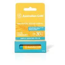 Australian Gold Protetor Solar Labial FPS 30 Alta Proteção 3,4g