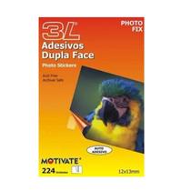 Auto Adesivo Dupla Face Photo Fix - Blister com 504 Adesivos Auto Adesivo Dupla Face Photo Fix - Blister com 504 Adesivos