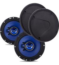 Auto-falante 6 Polegadas Triaxial Hurricane 100wrms + Tela 6