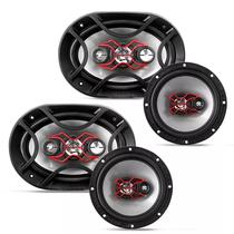 Auto Falante Kit Facil Bravox 6 pol + 6x9 Quadraxial 240W Auto Falante Kit Facil Bravox 6 pol + 6x9 Quadraxial 240W
