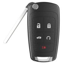 Auto Key Fob VOFONO 5 Buttons Flip para Chevy 2010-2019 Auto Key Fob VOFONO 5 Buttons Flip para Chevy 2010-2019