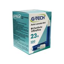 Auto Lanceta G-tech Mini 23g Com 100 Unidades