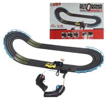 Auto Pista Autorama Double Racing com 2 Controles e 2 Carros